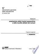 12o censimento generale della popolazione