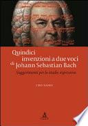 15 invenzioni a due voci di Johann Sebastian Bach