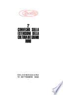 2. Convegno sulla estensione della coltura del grano duro. Salsomaggiore