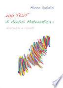 200 TEST di analisi matematica 1