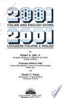 2001 Italian and English Idioms