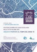 3° Rapporto Mobilitaria 2020: Politiche di mobilità e qualità dell'aria nelle città italiane