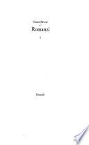 -[3] Romanzi. [6. ed