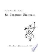 320 [i. e. Trentaduesimo] Congresso nazionale
