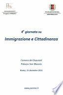 4a Giornata su Immigrazione e Cittadinanza