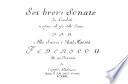 6 brevi sonate
