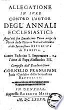 6: Opere del Padre Paolo dell'Ordine de' Servi, e teologo della Serenissima Republica di Venezia. Volume 6