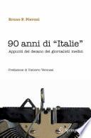 90 anni di Italie