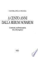 A cento anni dalla Rerum novarum