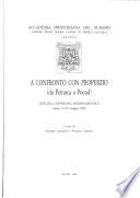 A confronto con Properzio (da Petrarca a Pound)