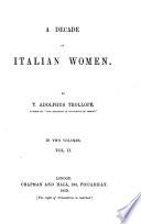 A decade of Italian women