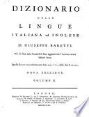 A dictionary of the English and Italian languages ... To which is added , an Italian and English grammar. A new edition
