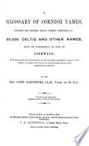 A Glossary of Cornish Names,