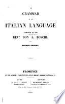 A Grammar of the Italian Language