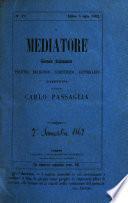 Â Il Â mediatore giornale settimanale politico, religioso, scientifico, letterario
