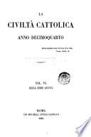 Â La Â civiltÃ cattolica pubblicazione periodica per tutta l'Italia