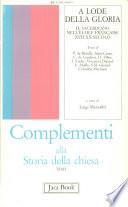 A lode della gloria