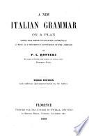 A New Italian Grammar ...