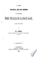 A New Practical and Easy Method for Learning the Italian Language