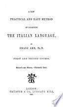 A New Practical and Easy Method of Learning the Italian Language