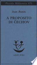 A proposito di Cechov
