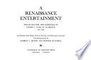A Renaissance entertainment