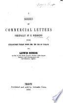 A series of commercial letters ..., with explanatory Italian notes for the use of Italians by L. Schor