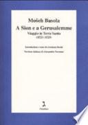A Sion e a Gerusalemme
