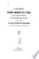 A sua maestà Vittorio Emanuele re d'Italia questo quadro epigrafico della piissima Fraternita dei laici di Arezzo devotamente umilia il cieco autore del medesimo vittima della campagna italiana del 1848