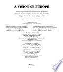 A Vision of Europe