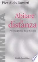 Abitare la distanza