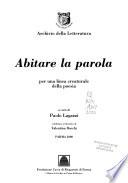 Abitare la parola