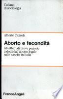 Aborto e fecondità