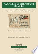 Accademie & Biblioteche 1-2/2018