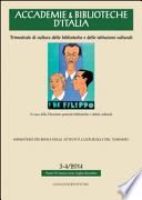 Accademie & biblioteche d'Italia (2014)