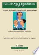 Accademie & Biblioteche d'Italia 3-4/2014