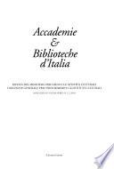 Accademie e biblioteche d'Italia