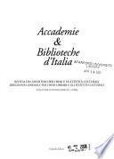 Accademie e biblioteche d'Italia
