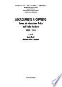 Accademiste a Orvieto