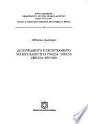 Accentramento e decentramento nei regolamenti di polizia urbana, Perugia 1859-1869