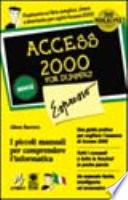 Access 2000 Espresso For Dummies