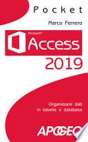 Access 2019. Organizzare dati in tabelle e database
