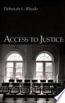 Access to Justice