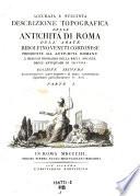 Accurata e succinta descrizione topografica delle Antichita die Roma