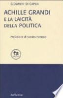 Achille Grandi e la laicità della politica