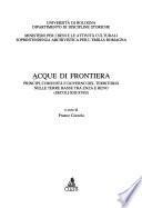 Acque di frontiera