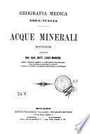 Acque minerali