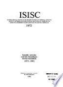 Activités Scientifiques, 1973-1983
