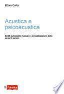 Acustica e psicoacustica