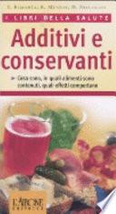 Additivi e conservanti
